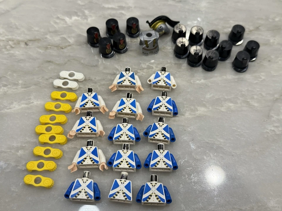 Lego Imperial Guard Pirates Torsos and Accessories Old Vintage Lego - Image 1 of 1