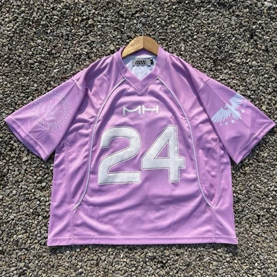 Сделанная Havoc мужская розовая футболка размер Small квадратный укороченный крой - Изображение 1 из 4