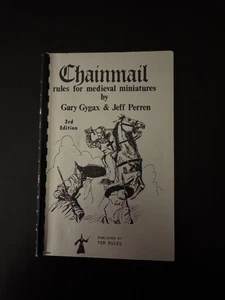 Chainmail Miniatures Rules 1979 (3ª edición) 7º) Gary Gygax TSR D&D EX 8001 (A) - Imagen 1 de 6