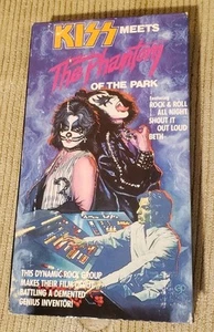 KISS Meets The Phantom of the Park - VHS Vintage 1988 Tested (Free Shipping) - Picture 1 of 7