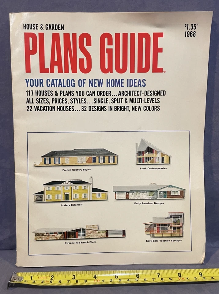 House & Garden 1968 Plans Guide new home ideas - Image 1 of 4