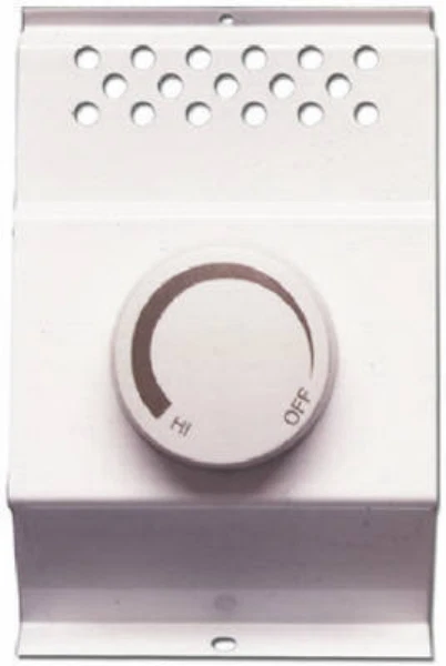 Cadet Mfg 08734 120/240V White Double Pole Built In Baseboard Heater Thermostat - Image 1 of 1