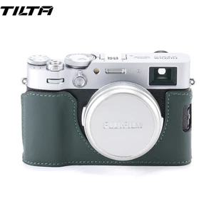 Tilta Leather Camera Case Camera Protective Cover for Fujifilm X100VI – Green - Picture 1 of 5
