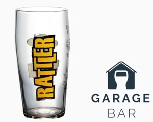 Single Healeys Rattler Cider Glass Pint 20oz Brand New - Picture 1 of 2