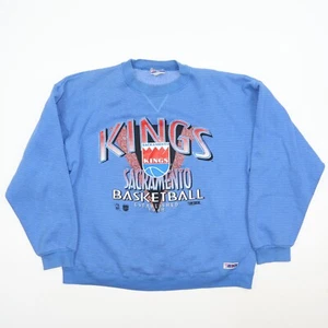 Sacramento Kings Trench USA Vintage Pullover Sweatshirt Sweater Men's Size XL - Picture 1 of 14