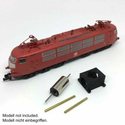 TRAMFABRIEK Fleischmann DB BR 103 12V Glockenanker Motor Umbau