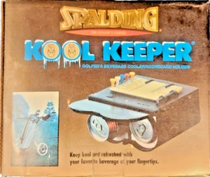 Spaulding Brand Kool Keeper Golfer's Beverage Cooler/Scorecard Tee Pencil Holder - Picture 1 of 3
