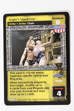 WWE Raw Deal CCG Great American Bash Angle's Uppercut #133 NM