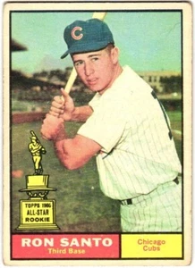 1961 Topps - Ron Santo #35 (RC) - VG+ - Picture 1 of 2