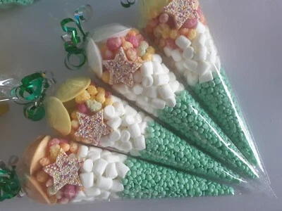 Paquetes de 5 conos dulces precargados Foto 1 de 4