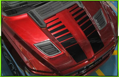 Hood Blackout Racing Stripes 7 - Fits - 2019 and up Ram 1500  - Изображение 1 из 2