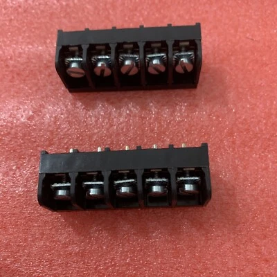 6PCV 05 #6 SERIES CONNECTER BARRIER STRIP 5 POSITION 300V 25A   (LOT OF 2) - Image 1 of 4