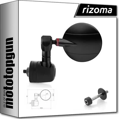 RIZOMA BS185B MONTAJE EXTREMO ESPEJO IZQUIERDO TRIUMPH SPEED TRIPLE 1050 2005 05 2006 06 Foto 1 de 4