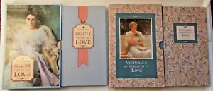 2 x Boxed Books of Poetry - Victoria's Secret - Beauty of Love/Words of Love - Picture 1 of 5