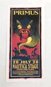 PRIMUS MIKE WATT ROCK CONCERT SILKSCREEN HANDBILL POSTER MARK ARMINSKI - Picture 1 of 1