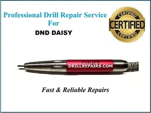 DND Daisy Nail Drill Handpiece E-File Repair Service. Repairs Only! - Picture 1 of 1