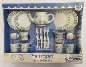 Pfaltzgraff Blumengartenschale Küche 21 Teile Spielset Neu Neu in Verpackung "Just Like Mom's" - Bild 1 von 9
