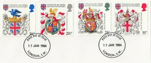 Heraldry GB Used London SW 1984 ON PIECE (54614) - Picture 1 of 1