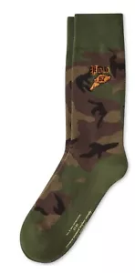 Calcetines Polo Ralph Lauren Para Hombre Camuflaje Alado "67" Calcetines Crew - Imagen 1 de 3