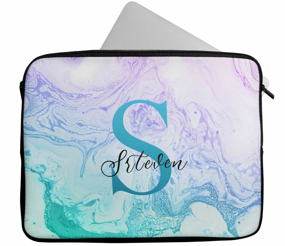 Personalised Any Name Laptop Case Sleeve Tablet Bag Chromebook Gift 20 - Image 1 of 1