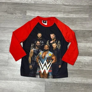 WWE Wrestling Randy Roman Sleep Pajama Shirt Seth Rollins The Miz Big E Size 6/7 - Picture 1 of 6