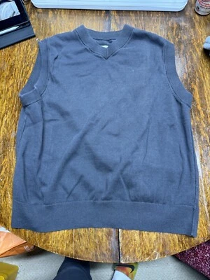 Calvin Klein свитер жилет размер XL серый мягкий логотип - Изображение 1 из 2