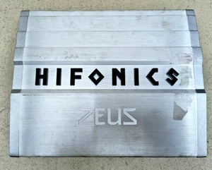 Hifonics Zeus ZG-1200.1D 1200W Mono Class D Car Amplifier Tested Works - Picture 1 of 4