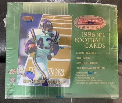 Bowman's Best Football 1996 caja sellada sin abrir: paquete de 20 Foto 1 de 2