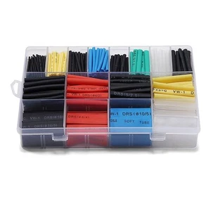 Simplified Wiring Solutions Multicolor Heat Shrink Tube Kit of 580 Pieces - Picture 1 of 10
