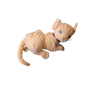 Blockbuster Exclusive Austin Powers Mr. Bigglesworth Dr. Evil's Cat Plüsch FUNKTIONIERT - Bild 1 von 3