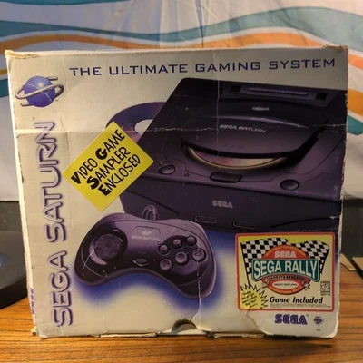 Sega Saturn Original Box - Inserts - Instructions ONLY - Image 1 of 4