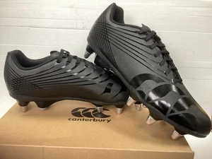 Canterbury Groundbreak Team Rugbyschuhe weicher Untergrund schwarz Größe 10,5 neu im Karton - Bild 1 von 10