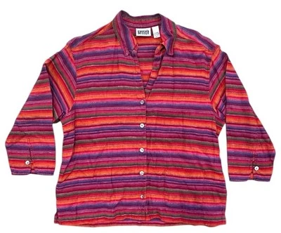 Blusa Camisa Top de Lino Diseño Chicos para Mujer Lagenlook Talla 1 Foto 1 de 4