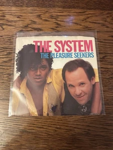 THE SYSTEM The Pleasure Seekers Picture Sleeve 45 7" Vinyl Record - Picture 1 of 4
