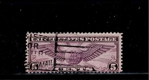 US Scott #C16, Single 1931 Air Mail 5c FVF Used - Picture 1 of 1
