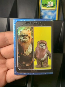 Star Wars Master Work Ewok Topps 016/299 - Picture 1 of 6