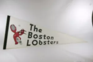Vintage 1970's Boston Lobsters tennis pennant NICE - Picture 1 of 1