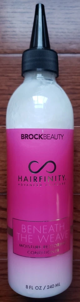 Nuevo acondicionador restaurador de humedad Hairfinity Beneath The Weave 8 oz envío rápido Foto 1 de 2