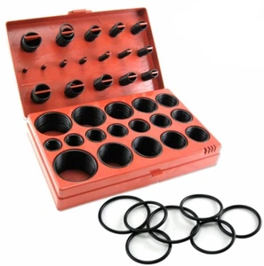 407 pc O Ring Seal Gasket Sae Rubber Kit Air Transmission Tools Universal - Picture 1 of 2