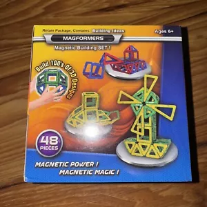 Magformers Building Set 48 pieces Magnetic Shapes (New, Sealed) - Picture 1 of 4