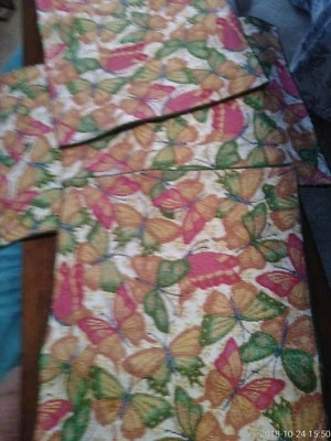 3 manteles de algodón tapiz de mariposa Foto 1 de 2