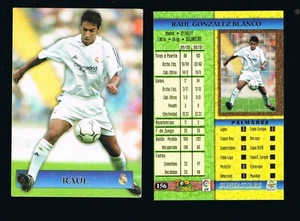 CARD MUNDICROMO SPORT  TOP LIGA 2002 Nº 156 RAUL GONZALEZ BLANCO  REAL MADRID - Picture 1 of 2