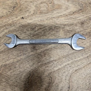 VTG Craftsman USA 1/2" X 9/16" SAE Double Open End Wrench =V= Series 6" Length - Picture 1 of 6