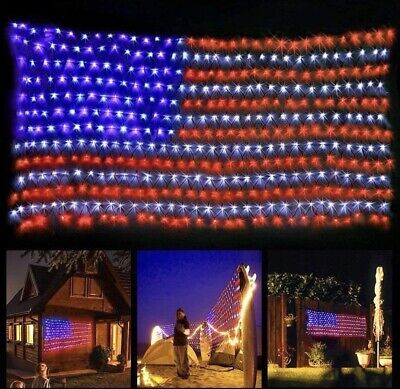 American Flag 420 Led String Lights • 16$