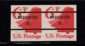 1974 Imperforate coil pair Sc 1518b 6.3c Precancel, error MNH (WB - Picture 1 of 1