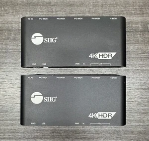 SIIG Distribution Amplifier CE-H22Y11-S1 BX72913X *LOT OF 2* #TL-645 - Picture 1 of 7