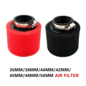 Air Filter Foam for CRF50 XR50 Pit Dirt Bike Motorcycle ATV Motorbike Black/Red - Imagen 1 de 10