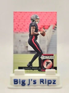 2024 Panini Donruss Retro Variation Michael Penix Jr, Rookie Card SP - Picture 1 of 2