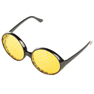 Divertidos vasos de abeja de Halloween - gafas de sol amarillas para abejas - Imagen 1 de 8