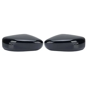 For 2013-2019 Nissan Sentra Exterior Door Side Rearview Mirror Cover Caps Glossy - Picture 1 of 7